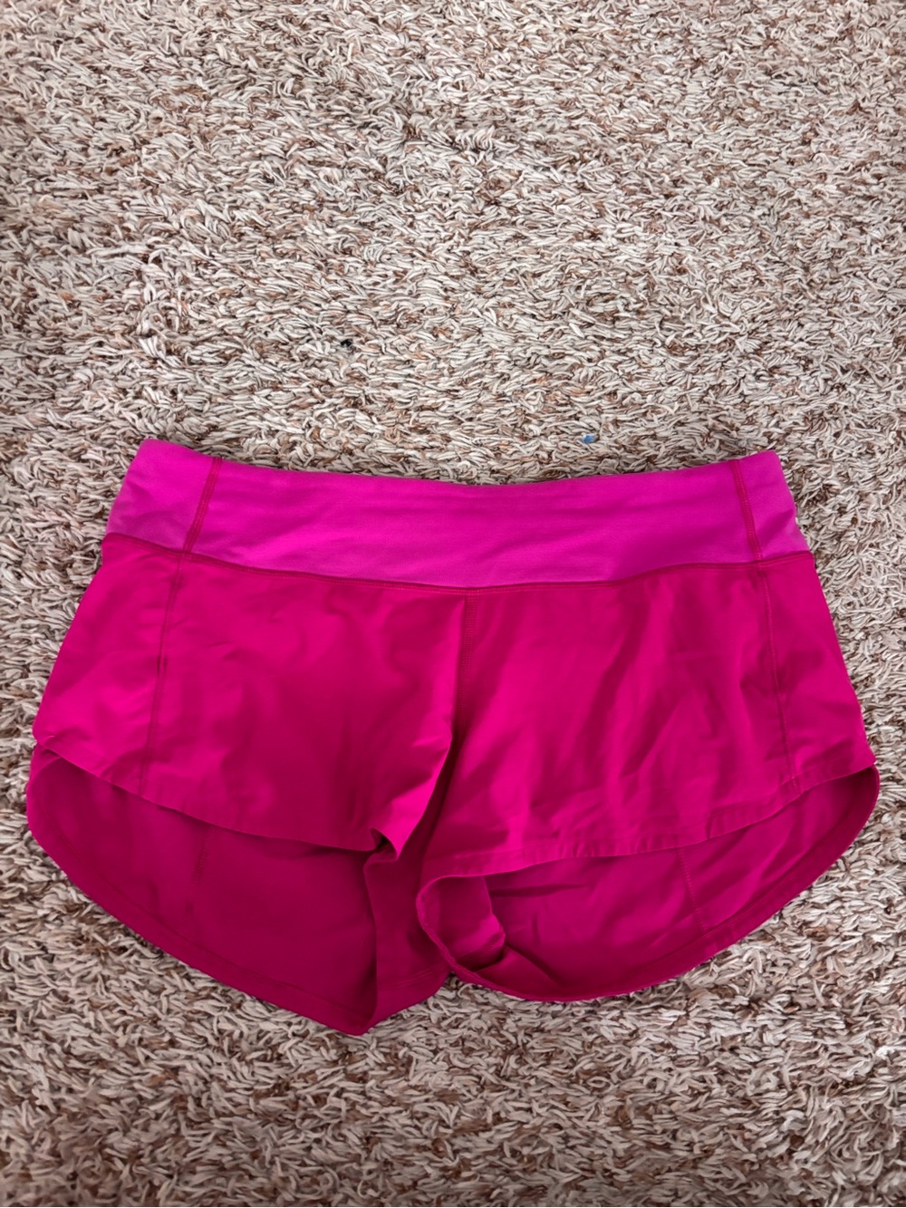 lululemon athletica Hot Pink Athletic Shorts